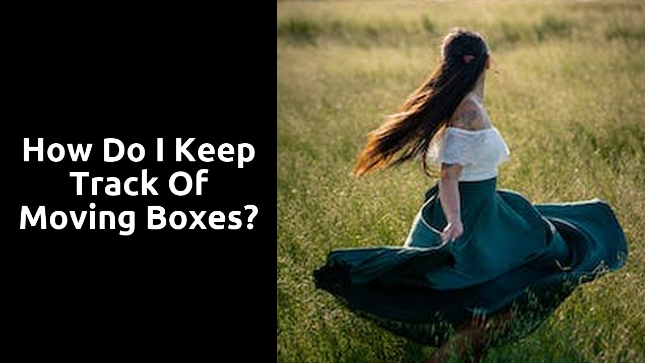 How do I keep track of moving boxes?
