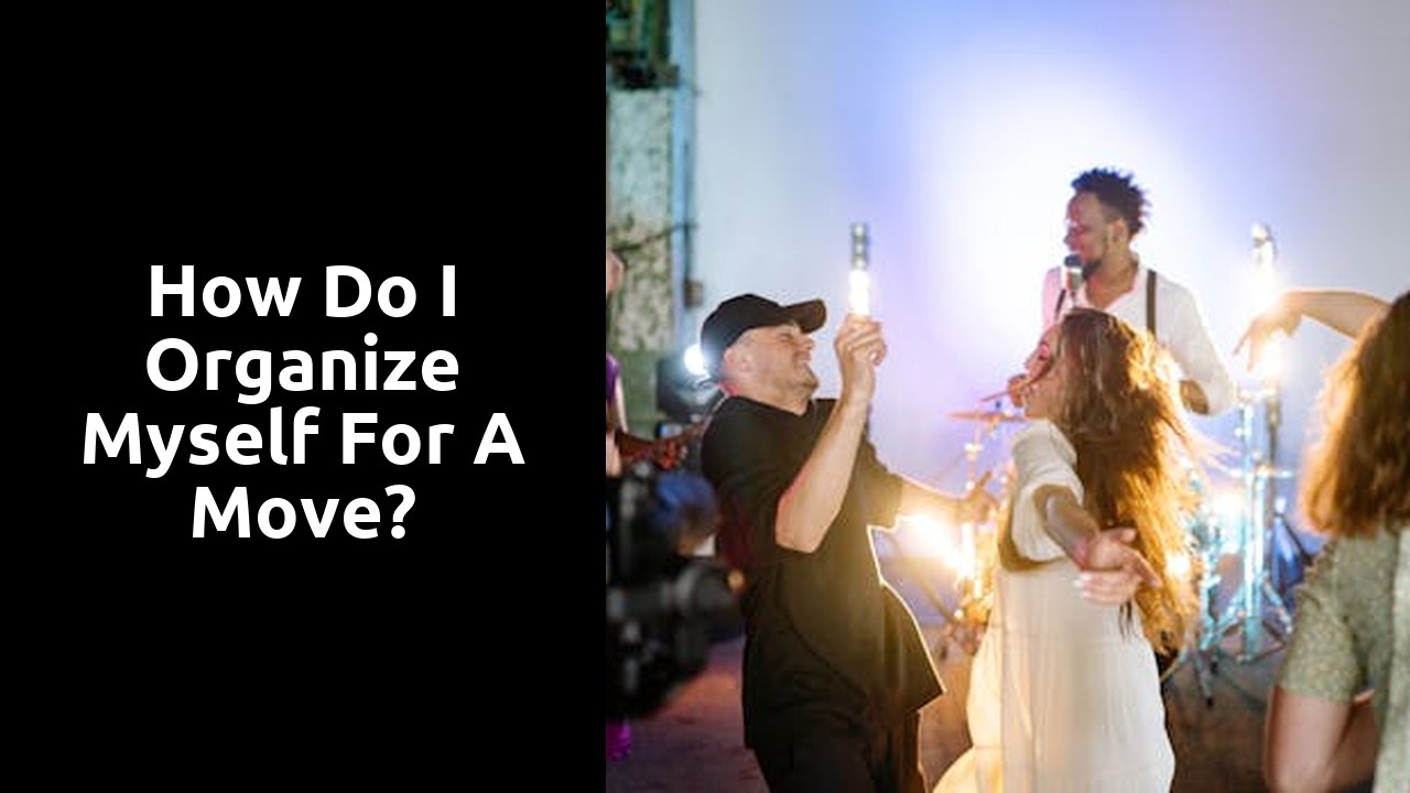 How do I organize myself for a move?