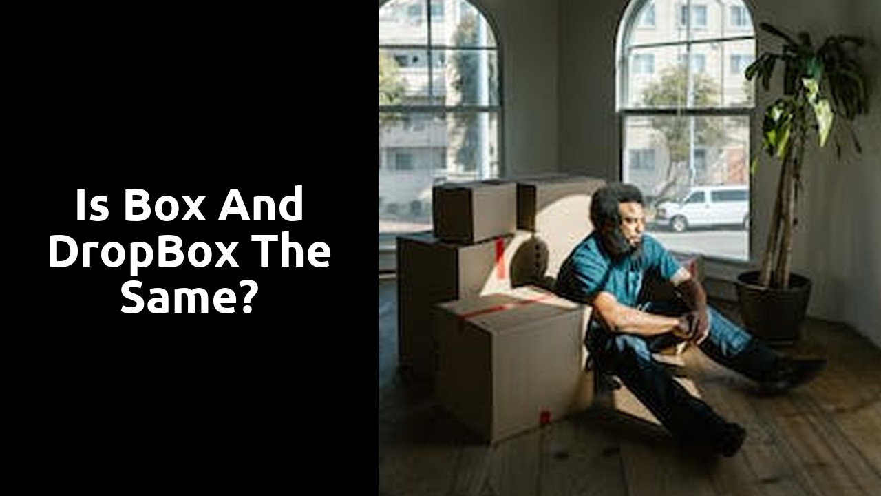 Is Box and DropBox the same?