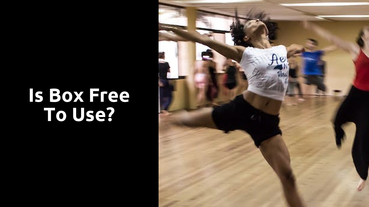 Is Box free to use?