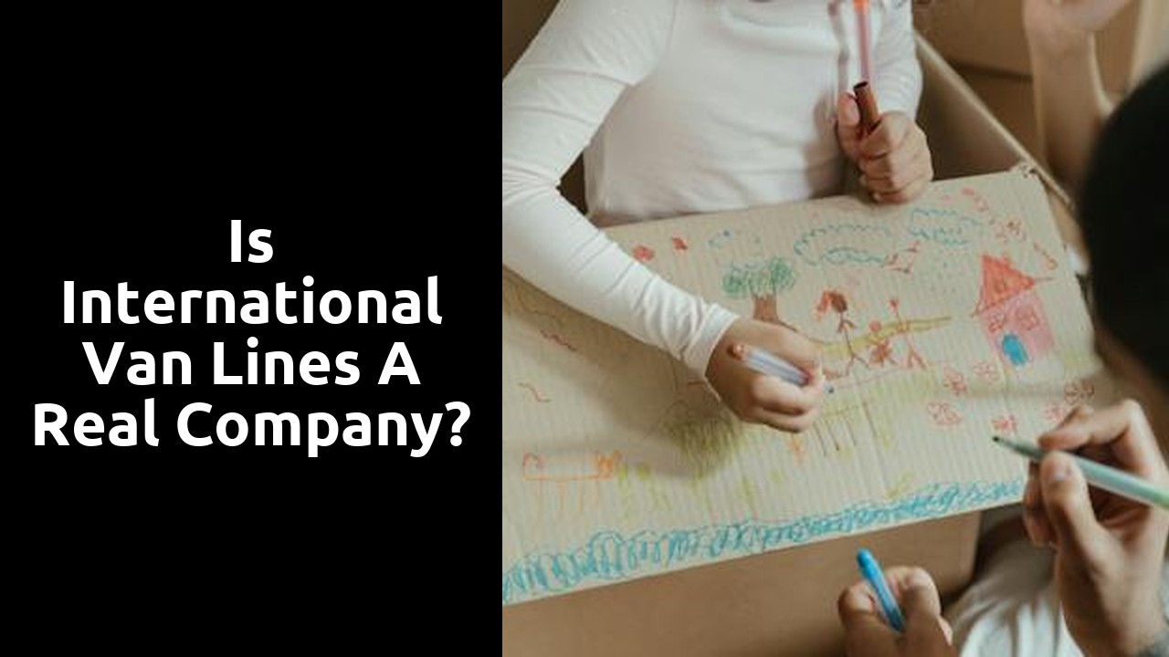 Is International Van Lines a real company?