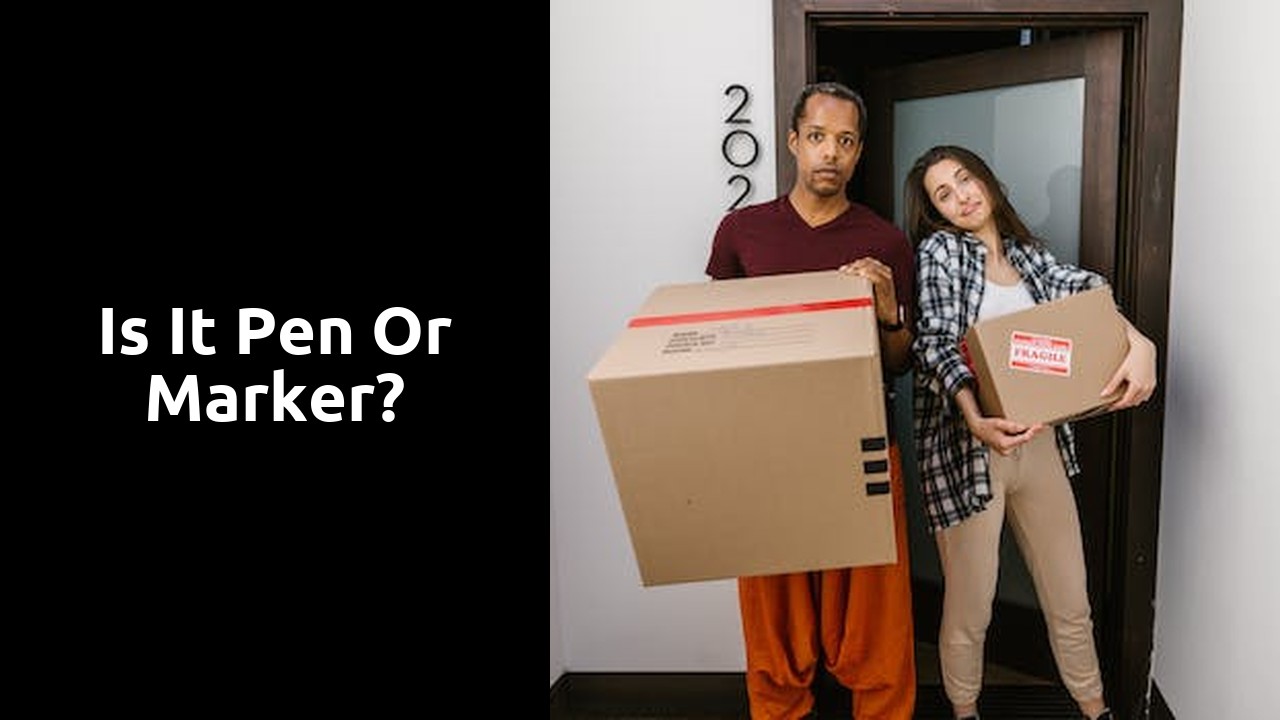 Is it pen or marker?