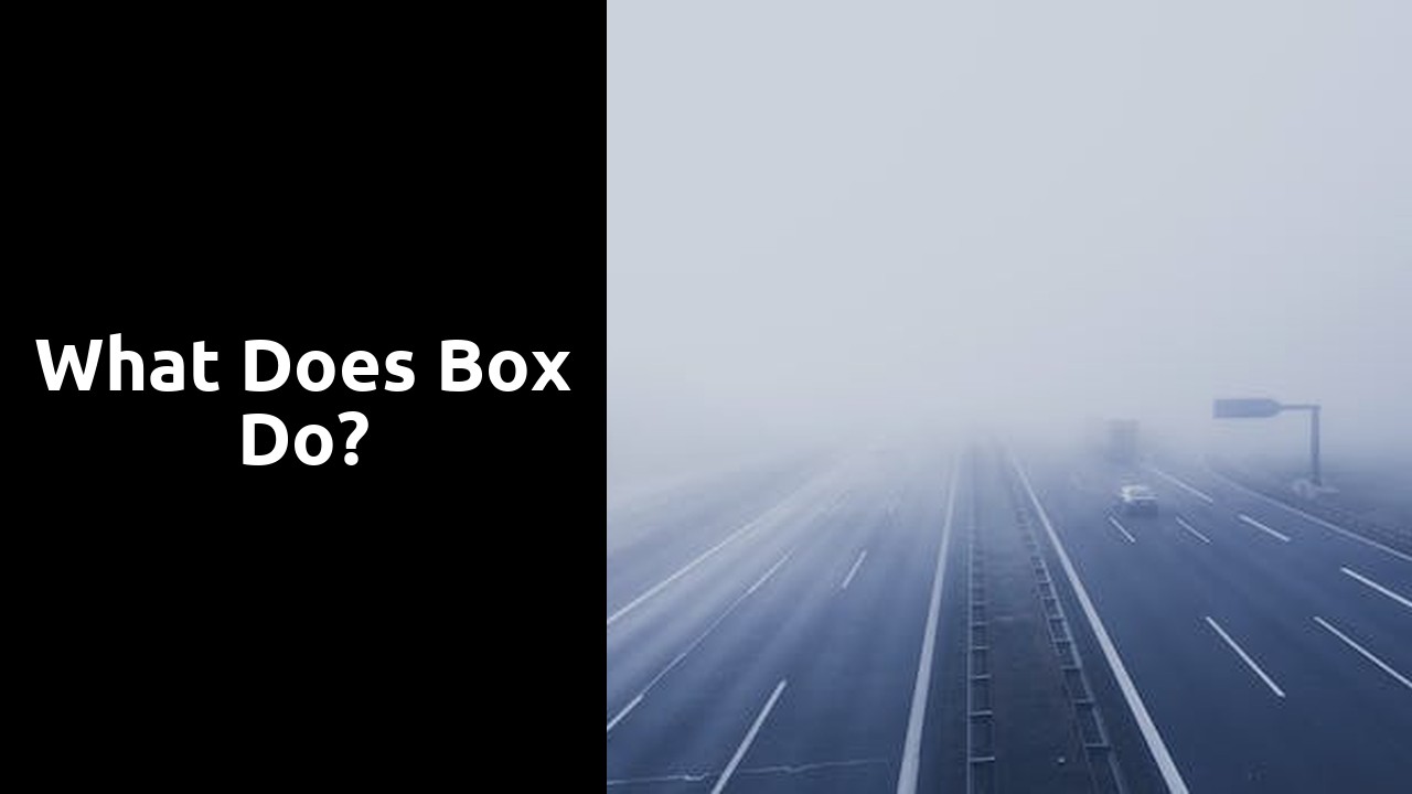What does Box do?