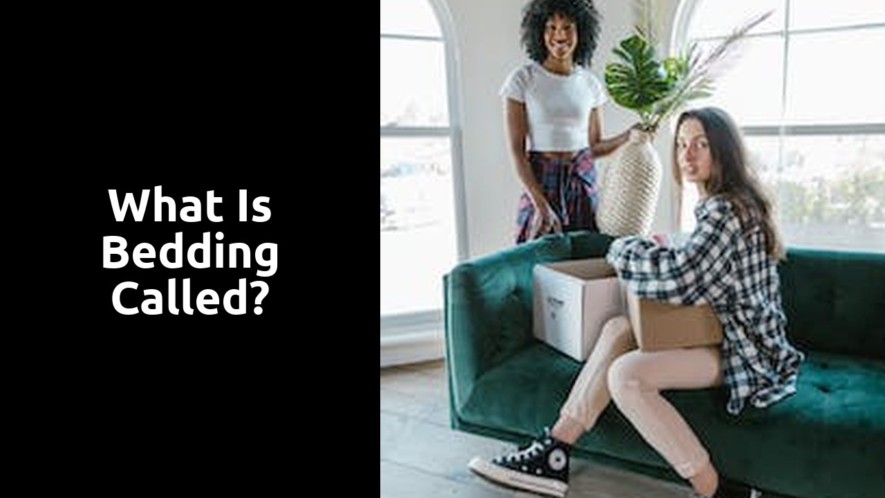 What is bedding called?