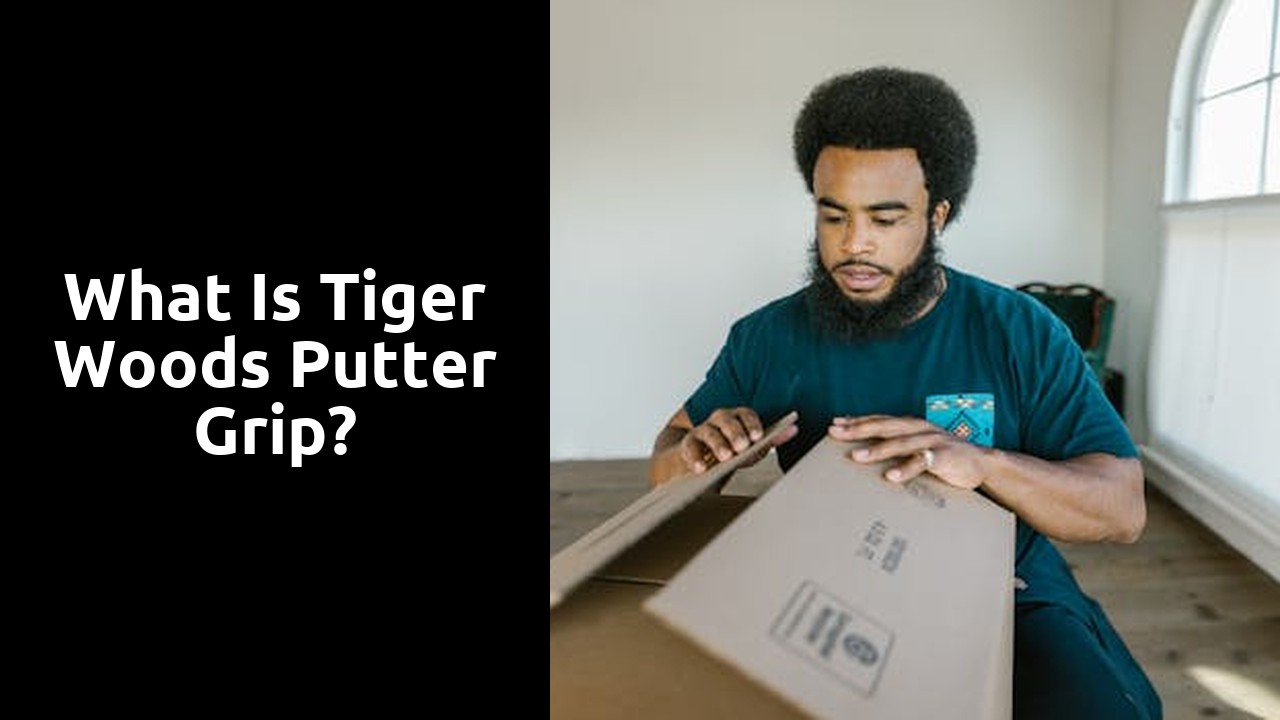 What is Tiger Woods putter grip?