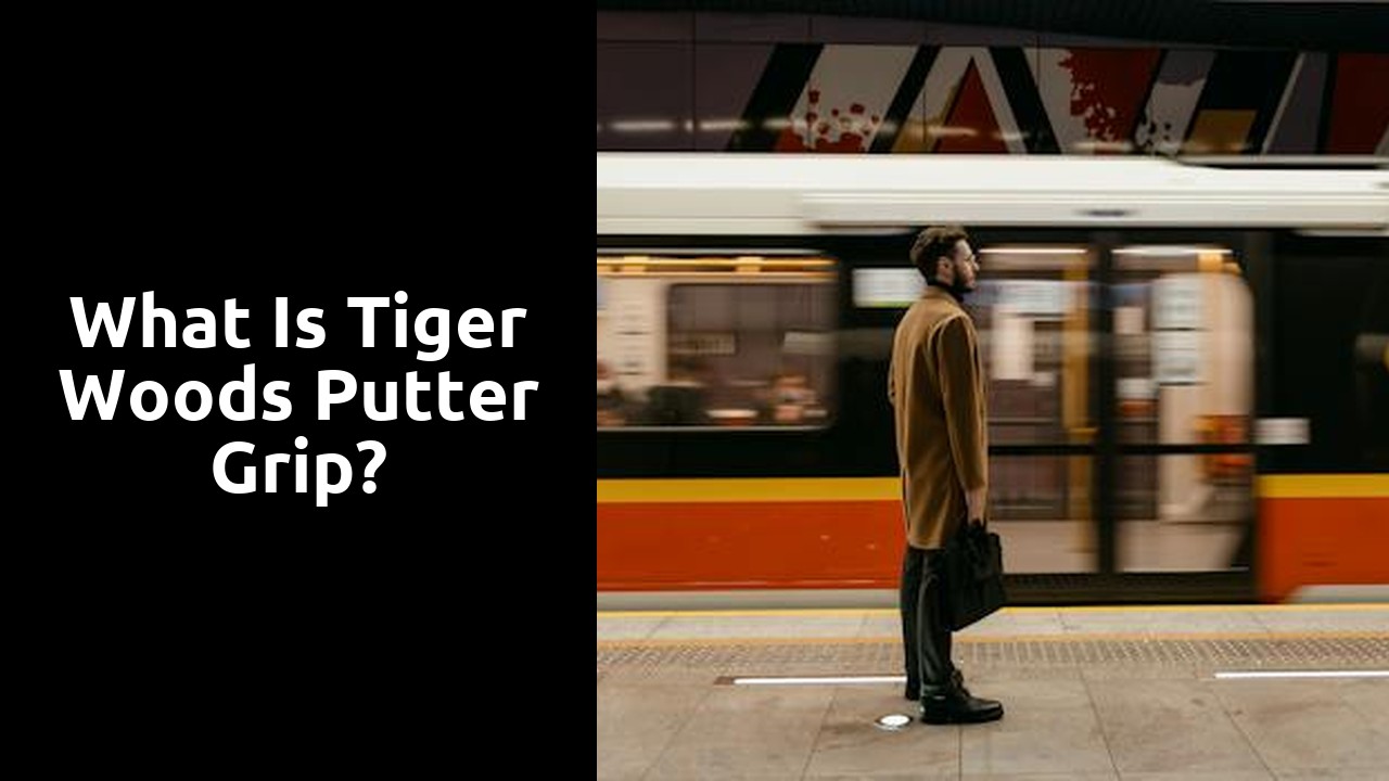 What is Tiger Woods putter grip?