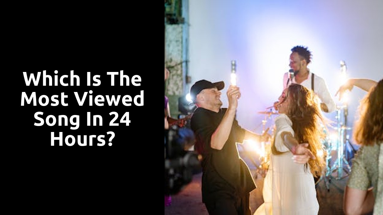 Which is the most viewed song in 24 hours?