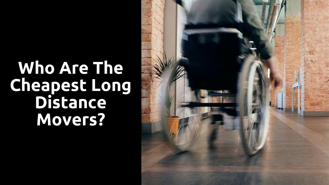 Who are the cheapest long distance movers?
