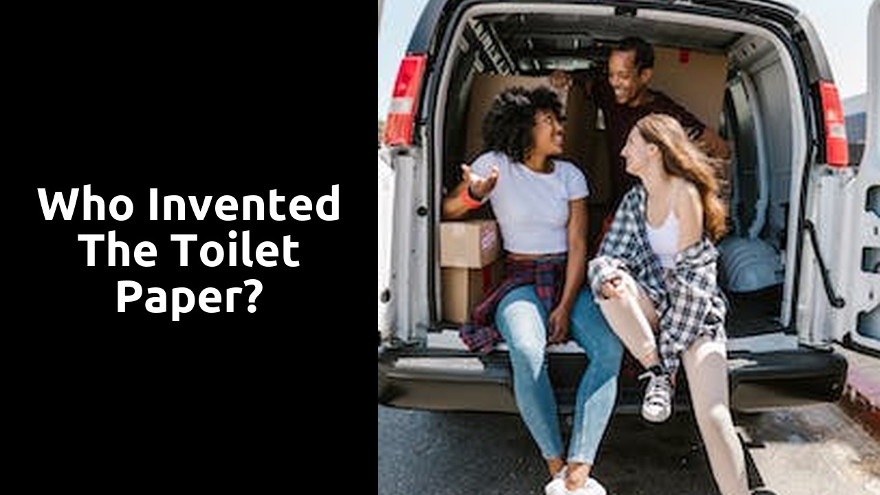 Who invented the toilet paper?