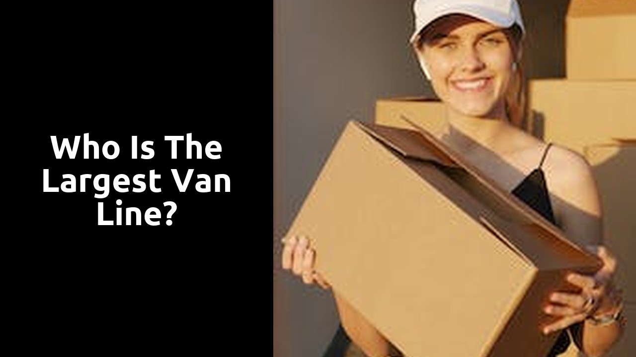 Who is the largest van line?